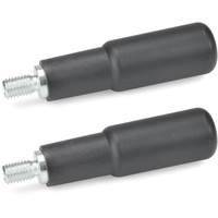 Ganter norm 798-KT-25-M10 Drehbare Zylindergriffe Achsteil Stahl verzinkt,