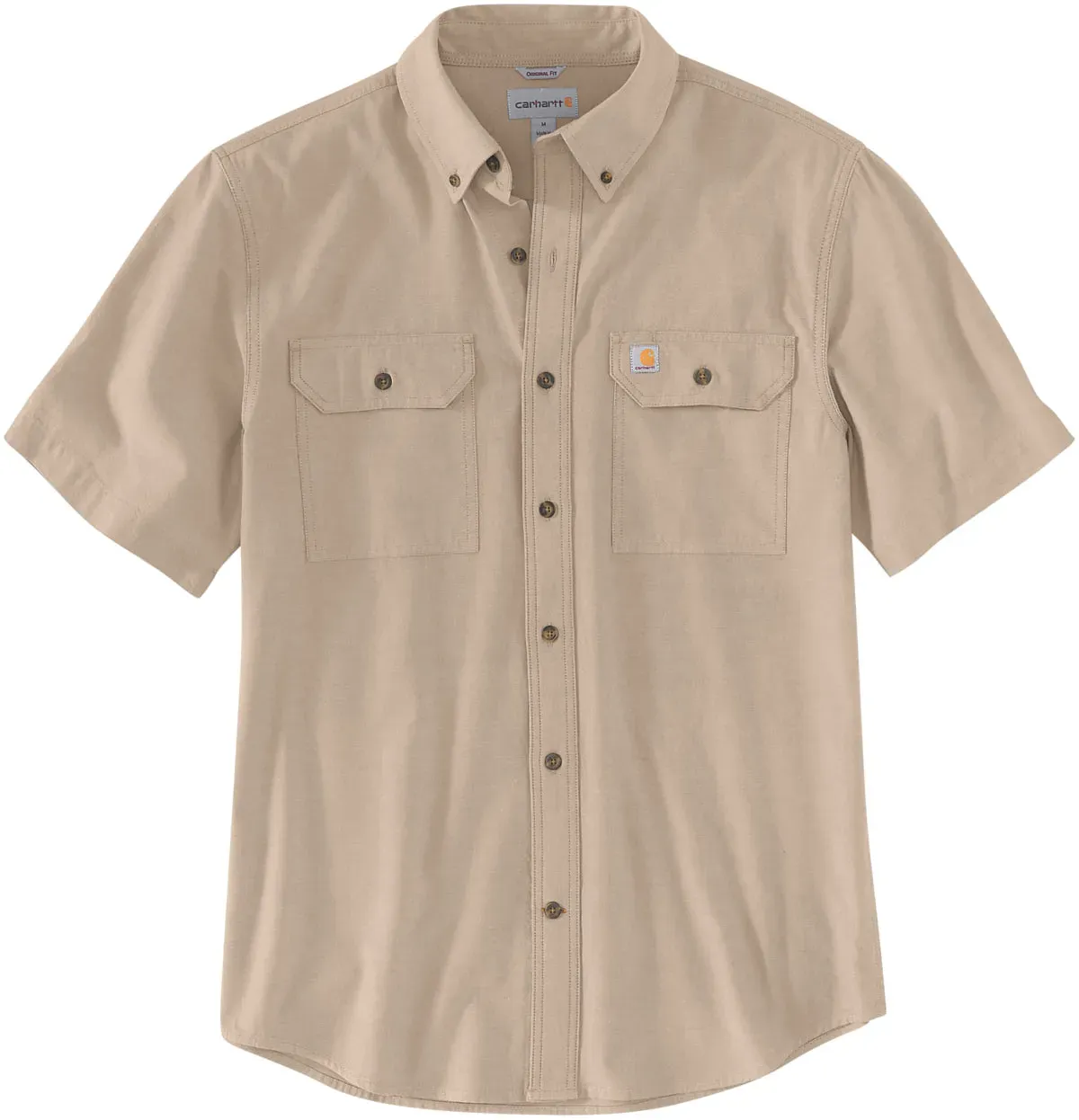 Carhartt Chambray, chemise manches courtes - Beige - S