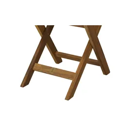 Möbel Kraft Balkonklappstuhl 2er-Set aus Akazienholz Java ¦ holzfarben ¦ Maße (cm): B: 55 H: 85