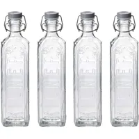 Rayware Glasflasche mit Bügelverschluss 1,0 l 2 St.