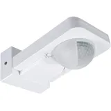 Maclean Brackets Maclean MCE243 Infrarot-Bewegungssensor mit Dämmerungssensor 360° Grad Erfassungsbereich bis 20m Sensor IP65 max 2000W (Weiß)