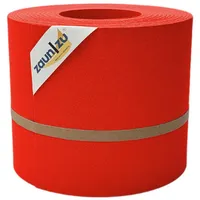 zaunzu® Zaunblende 26 m rot PP