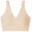 Damen nahtloses Bustier mit herausnehmbaren Pads Invisible Soft Sand_170364 46 46