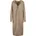 Hooded Feather Jacke Brown XS