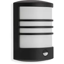 Telefunken - LED Außenwandleuchte, Toledo schwarz Metall-kunststoff