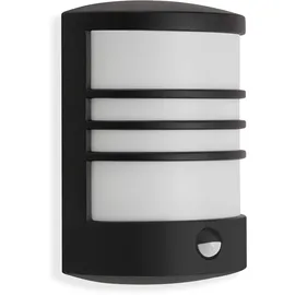 Telefunken - LED Außenwandleuchte, Toledo schwarz Metall-kunststoff