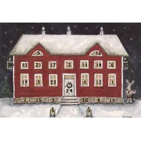 Lbg chemstickattack Nostalgischer Adventskalender A4 aus Karton The House