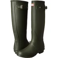Hunter WOMENS ORG TALL WFT1000RMA-DOV, Damen Gummistiefel, Grün (Dark Olive), 38/39 EU (5 UK) - 38 EU