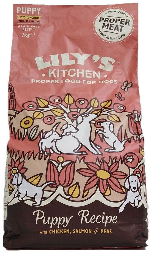 Lily's® Kitchen – Proper Food for Dogs Croquettes Recette pour chiots au poulet et au saumon 7 kg pellet(s)