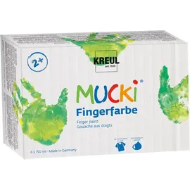 Kreul Mucki Fingerfarbe 6 St.