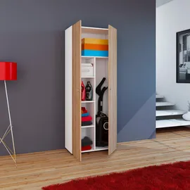 VCM Schrank »Vandol II« 39 x 178 x 70 cm Weiß
