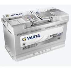 VARTA A6 Silver Dynamic AGM 12V 80Ah 800A Autobatterie Start-Stop 580 901