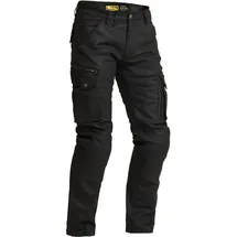 Lindstrands Luvos Cargo Motorrad Textilhose, schwarz, 48 für Männer
