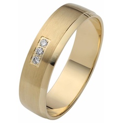 Firetti Trauring Schmuck Geschenk Gold 375 Hochzeit Ehering „LIEBE“, Made in Germany – mit o. ohne Brillanten/Diamanten gelb|goldfarben 23