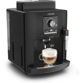 Krups EA4008 2L integriertes Mahlwerk, Dampfdüse, 1450W Schwarz