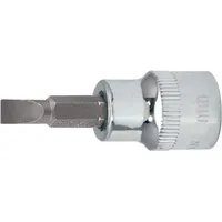 KS Tools 1/2" CHROMEplus Bit-Stecknuss Schlitz, 8mm
