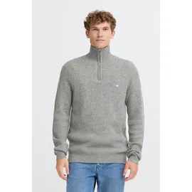 Kronstadt Troyer KRONSTADT "Troyer KSDoors half Zip", Herren, Gr. XXL, grau (lt grau), Obermaterial: 70% Wolle mw. 30% Polyamid PA., Pullover Troyer
