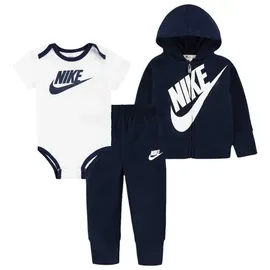 Nike Kinder SUSTAINABLE 3PC FZ Set, Midnight Navy, 24 Monate