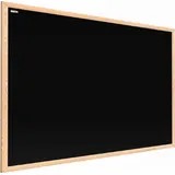 ALLboards Kreidetafel mit Naturholzrahmen 100x80 cm