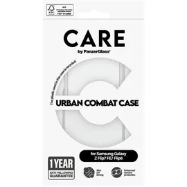care by panzerglass Galaxy Z Flip7 FE / Flip6 Handyhülle transparent