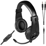 SpeedLink LEGATOS Gaming Headset kabelgebunden Stereo Schwarz