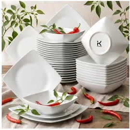 konsimo® EPIRI Tafelservice 36-tlg. weiß