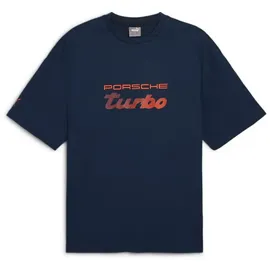 Puma Porsche Legacy Essentials T-Shirt Herren 03 club navy XL
