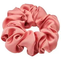 Lenoites Mulberry Silk Scrunchie Pink