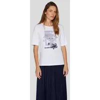 Rabe T-Shirt in Weiß | Gr.: 40
