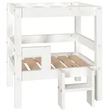 vidaXL Hundekorb vidaXL 60 x 55,5 cm weiß