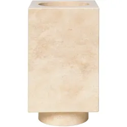 Ferm Living - Hew Vase Travertine - cm - 12 cm - 21 cm