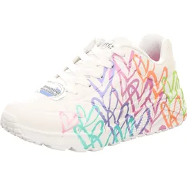 SKECHERS Uno Lite Kinder Weiß/Mehrfarbig 35