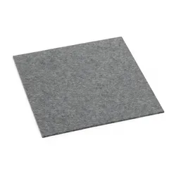 Quadratischer Filzuntersetzer 40x40 cm anthrazit 01