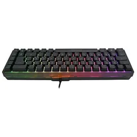 deltaco DK240 Gaming Tastatur transparent