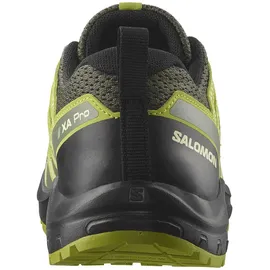 Salomon Xa Pro V8 Wanderschuhe - Urban Chic / Black / Dark Citron - EU 34
