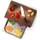 Continenta Schneidebrett Walnuss mit Edelstahl-Schublade 48 x 32,5 cm Braun