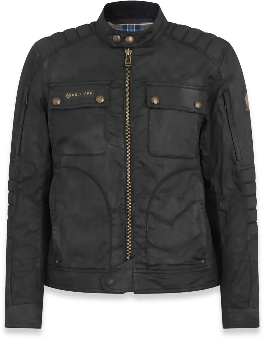 Belstaff Roberts Motorycle Wax Jas, zwart, L Voorman