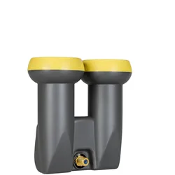 Humax Single Monoblock LNB, 1 Teilnehmer für 2 Satelliten, 0,1 dB
