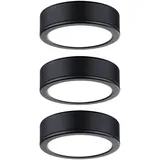 Paulmann LED-Schrankleuchte LED LED fest eingebaut 9W Warmweiß Schwarz
