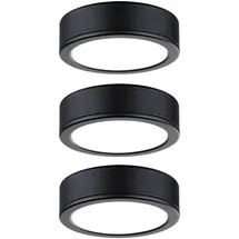 Paulmann LED-Schrankleuchte LED LED fest eingebaut 9W Warmweiß Schwarz