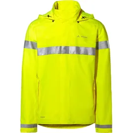 Vaude Herren Luminum Rain Jacke (Größe L, gelb)