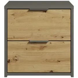Home Affaire Nachtschrank Loreto 44 x 35 x 45,9 cm Grau