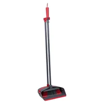 Dirt Devil Kehrgarnitur mit Langem Stiel Grau/Rot