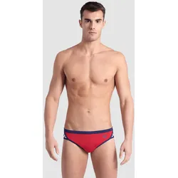 Badehose Slip Herren arena Icons Special Edition - Red-navy - 5