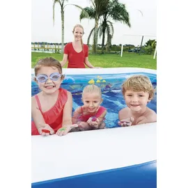 BESTWAY Family Pool 3D Abenteuer 262 x 175 x 51 cm