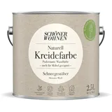 Schöner Wohnen Farbe Naturell Kreidefarbe 'Schneegestöber' weiß matt 1 l