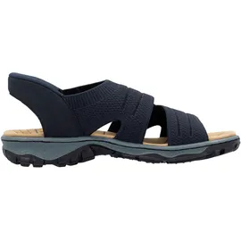 Rieker Sandale Damen Blau 36