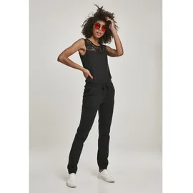 URBAN CLASSICS Block Trainingsanzug - Black - S