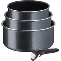 Tefal L15890 Ingenio XL Force Topf-Set 4-tlg. 3 x Kasserolle + abnehmbarer Griff