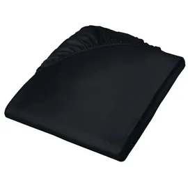 FLEURESSE Colours 009100 Mako-Satin 160 x 200 cm schwarz